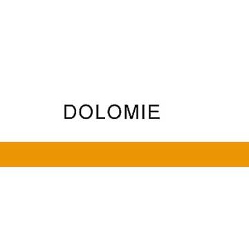 La dolomie