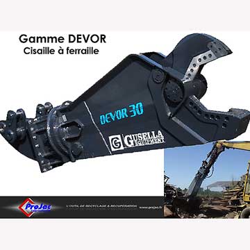 Devor : cisaille à ferraille