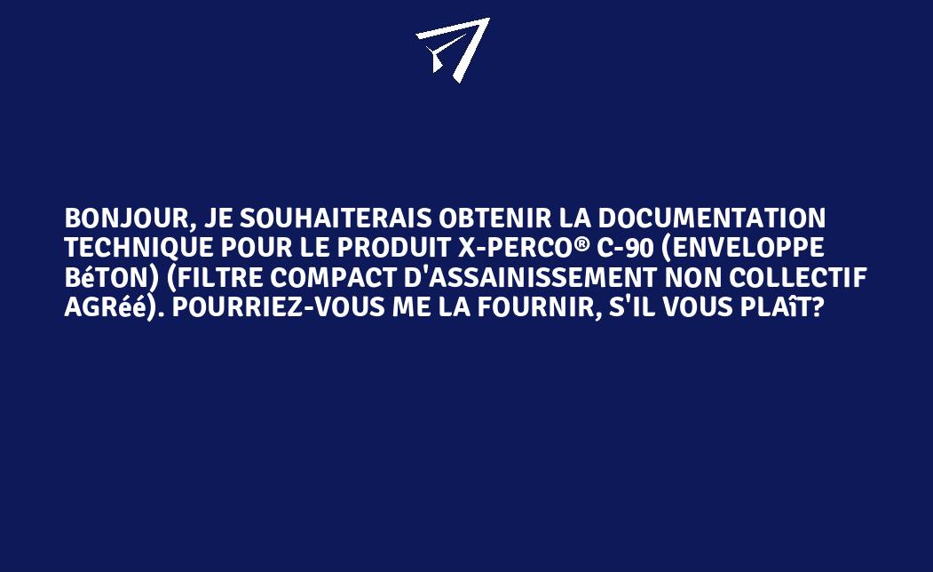 Bonjour, je souhaiterais obtenir la documentation technique pour le