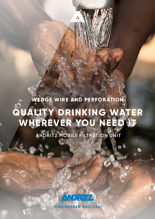 Brochure Unité mobile de filtration andritz mobile filtration units