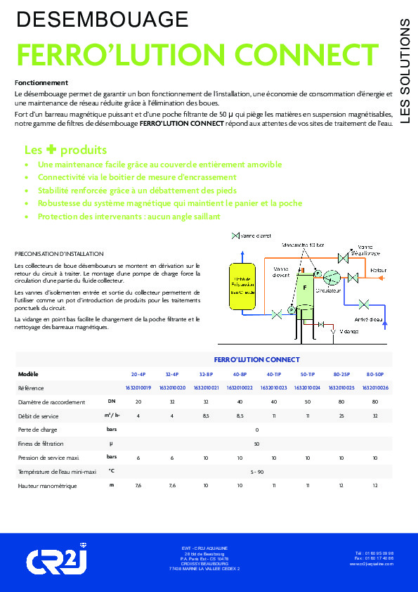 Image du document pdf : CR2J - Fiche produit FILTRE A BARREAU  