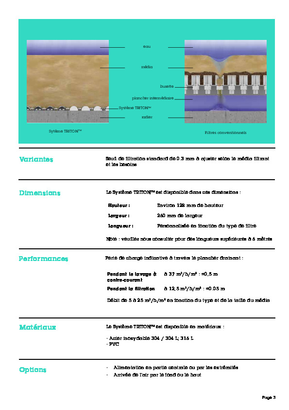 Brochure Ps johnsonsysteme tritonfrl Johnson screens sas FranceEnvironnement