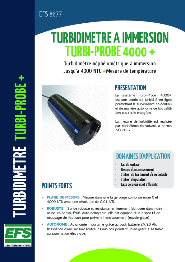 Image du document pdf : DS_FR_8677_TURBIprobe4000+_v3 Image du document pdf : DS_FR_8677_TURBIprobe4000+_v3