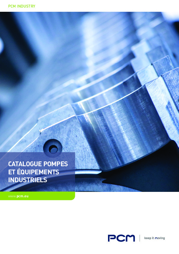 Image du document pdf : PCM - Catalogue pompes et équipements industriels  