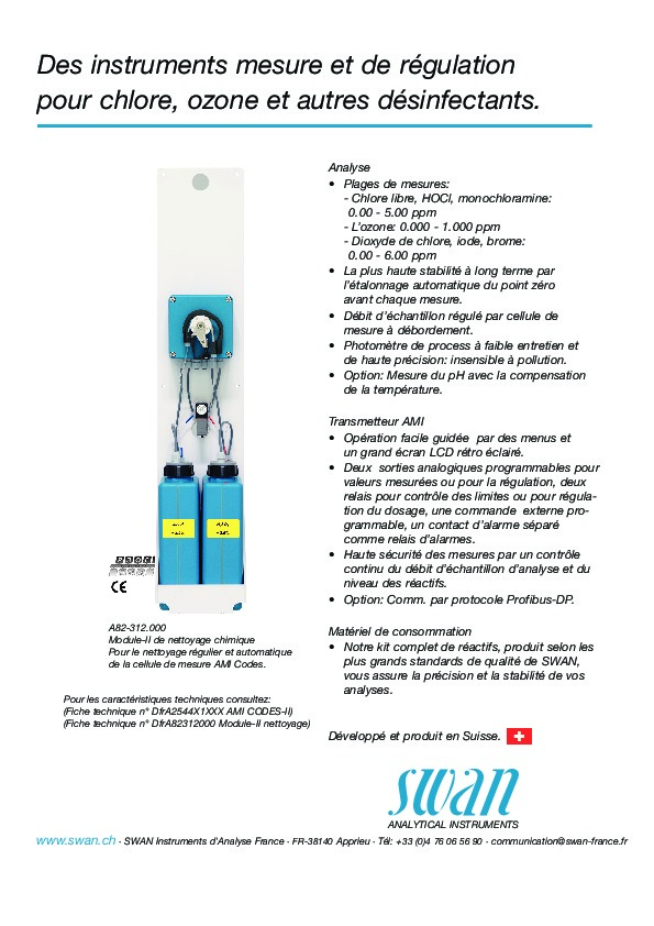 Brochure Fiche de présentation_ami_codesii Swan FranceEnvironnement