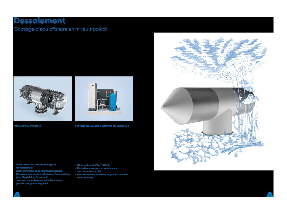 Brochure Composants pour l'extraction et la filtration de l'eau