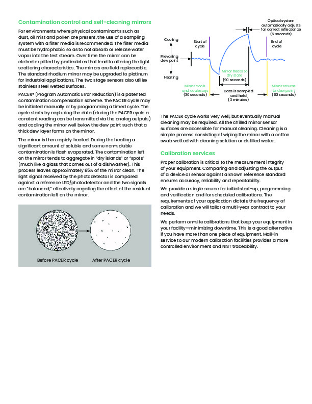 Brochure Optisondechilledmirrorhygrometer Panametrics baker