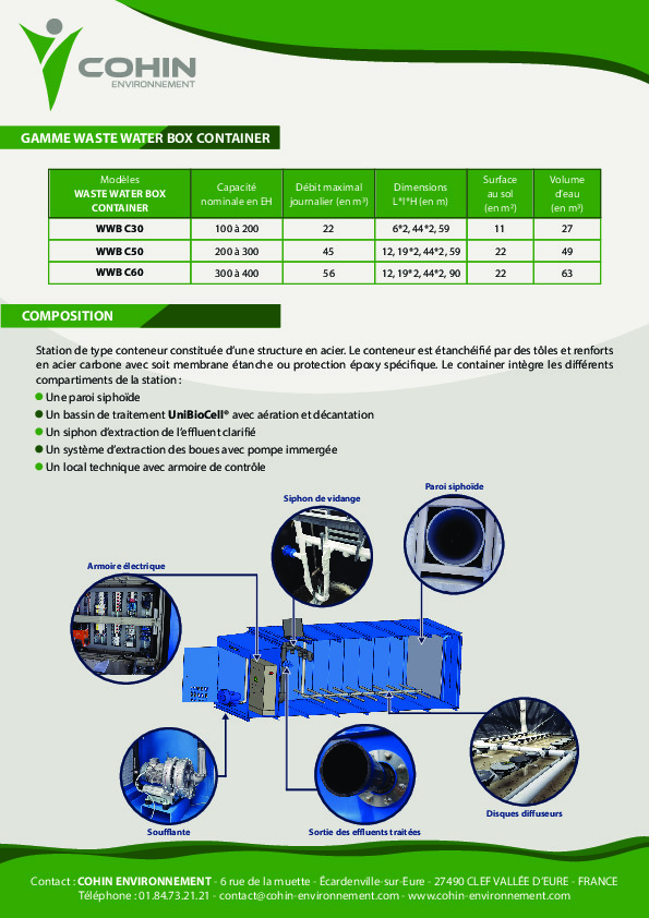 Brochure - Container - fiche technique 2023 compresse - Cohin ...