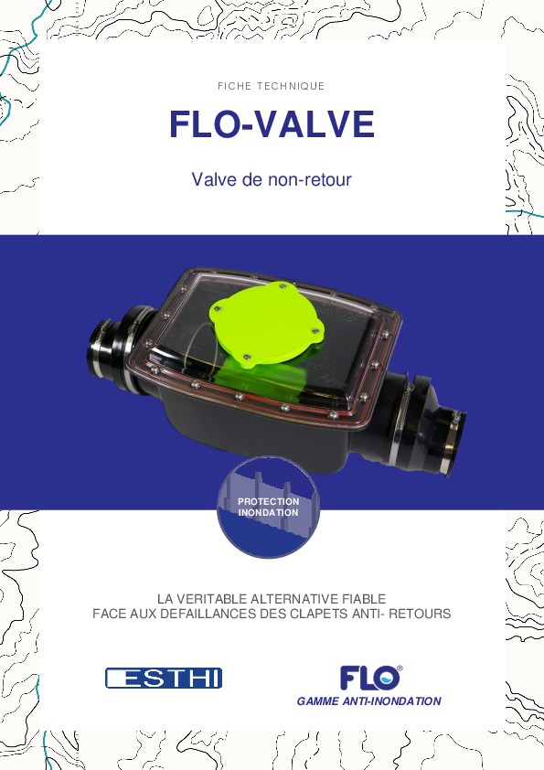 Image du document pdf : Fiche Technique FLO-VALVE  
