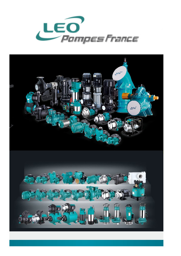 Brochure La gamme leo pompes france Leo pompes france