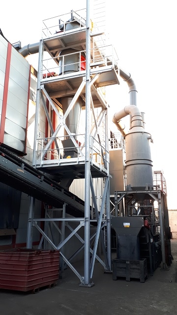 Image de présentation Upgrade d'une installation d'aspiration et d'un séparateur aéraulique sur un broyeur vertical 630kW