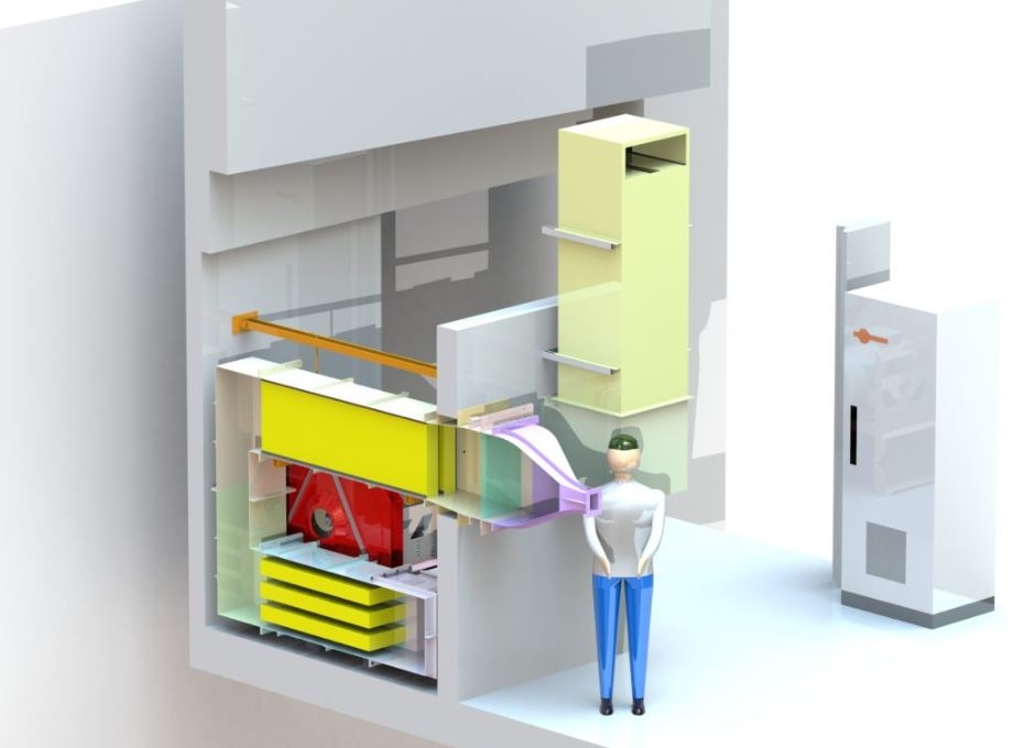 Image de présentation Soufflerie pour mesure d’écoulement pariétale subsonique