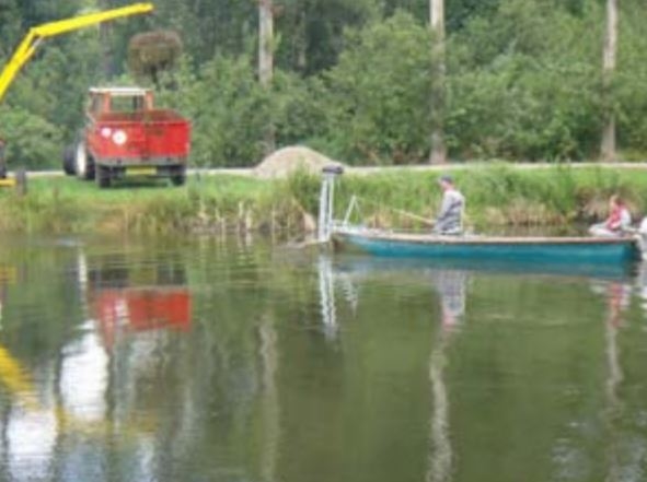 Image de présentation Faucardage de plantes aquatiques invasives