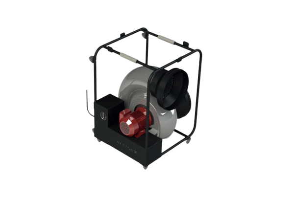 Visuel deCUBAIR® Ventilateur centrifuge portable