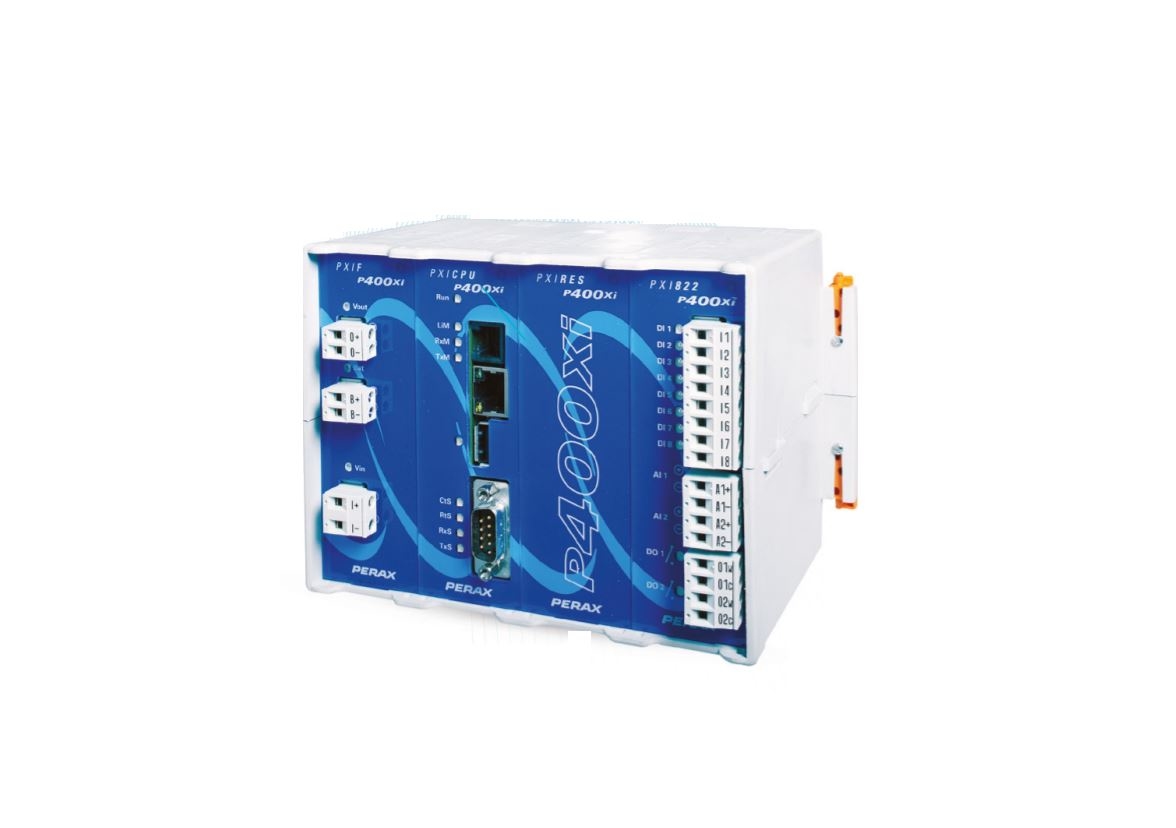 Visuel deP400xi  Ethernet en natif sur votre automate de télégestion