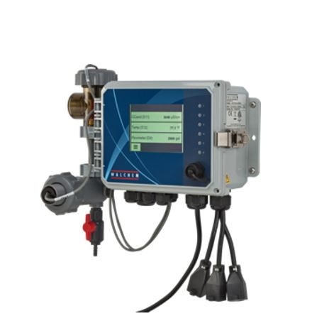 Visuel deW600 Transmetteur régulateur à écran tactile pH ou Redox