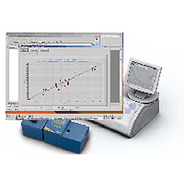 Visuel deUV-Pro : logiciel de contrôle et calibration 