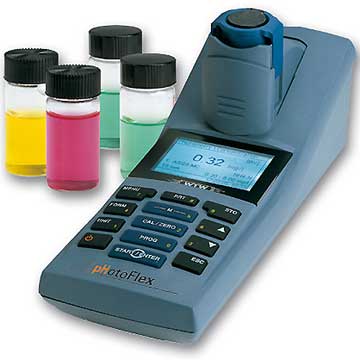 Visuel depHotoFlex® pH Photomètre portable avec fonction pH 