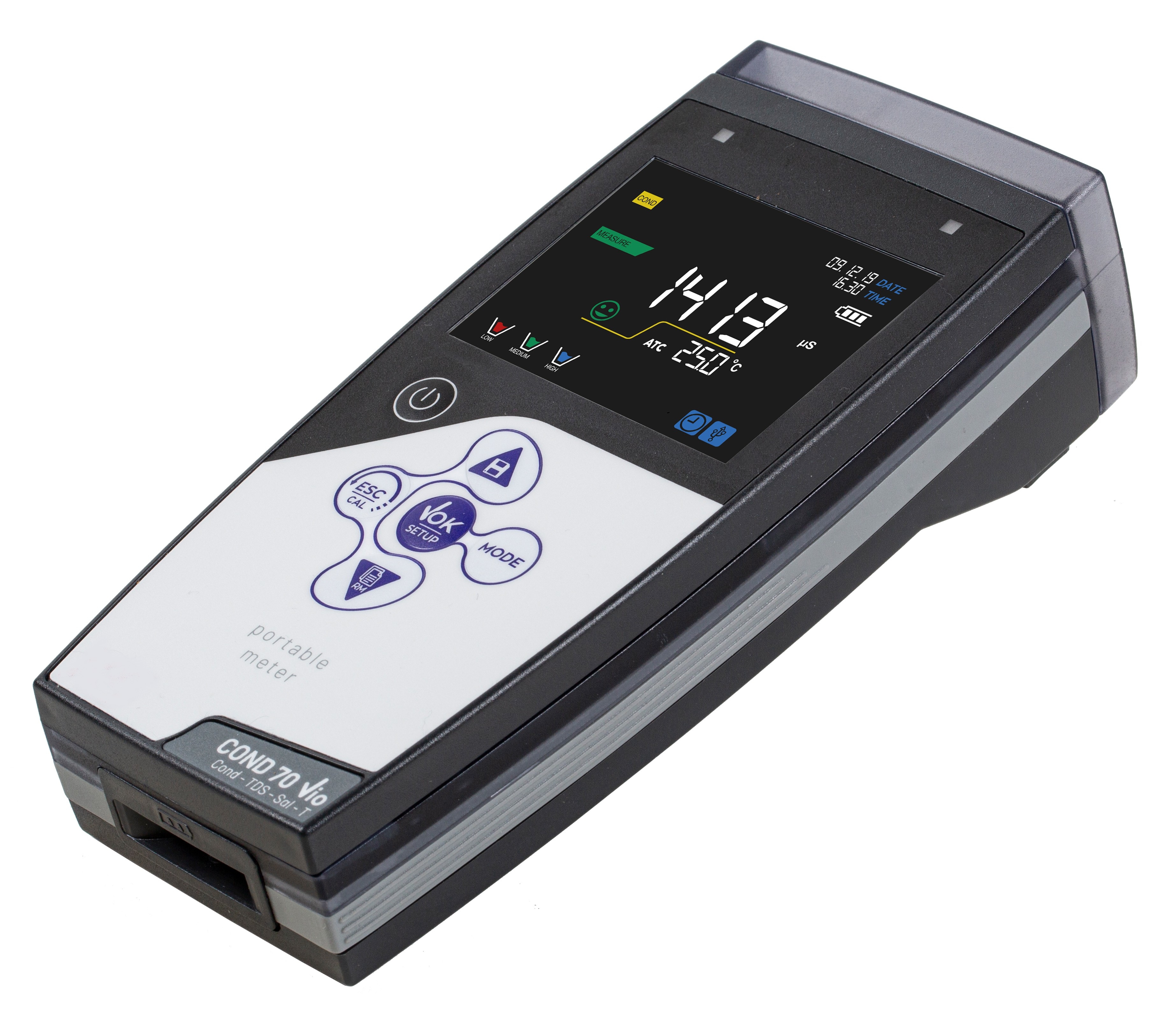 Visuel deConductimètre Cond70 Vio et Cond7 Vio Conductimètre/TDS/Salinomètre/T°C, appareil portable