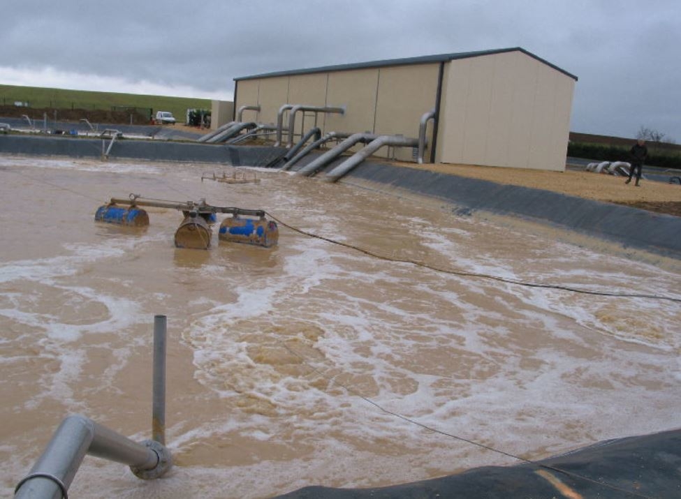 Image de présentation Installation de traitement des effluents de la "laiterie H. TRIBALLAT (17)"