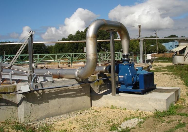 Image de présentation Remplacement de ponts brosse par Oxygénateur Venturi Haut Rendement à la station d'épuration de "la laiterie Saint Saviol (86)"
