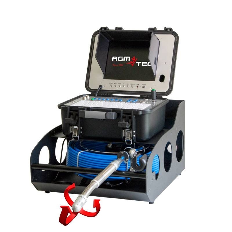 Caméra D’inspection Canalisation 30 M – Écran 7 Pouces, étanche IP68, Avec DVR Et Carte SD 32 Go