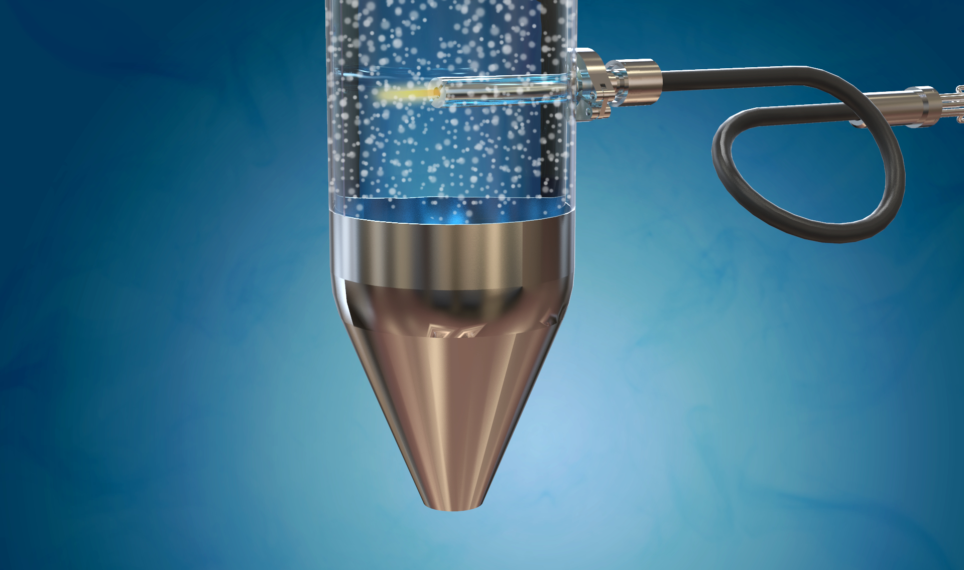 Visuel deASURYAN UV-VIS Solution innovante pour l'analyse de la pureté et de la composition des liquides en biotechnologie et en chimie