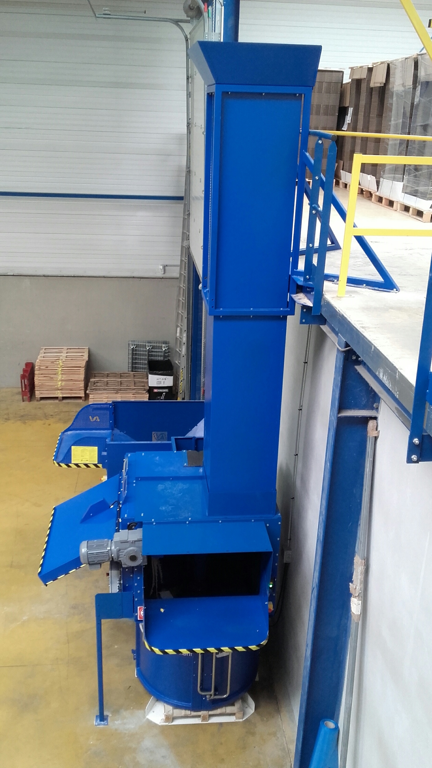 Image de présentation INSTALLATION D'UN VALPAK AVEC GOULOTTE DE CHARGEMENT
