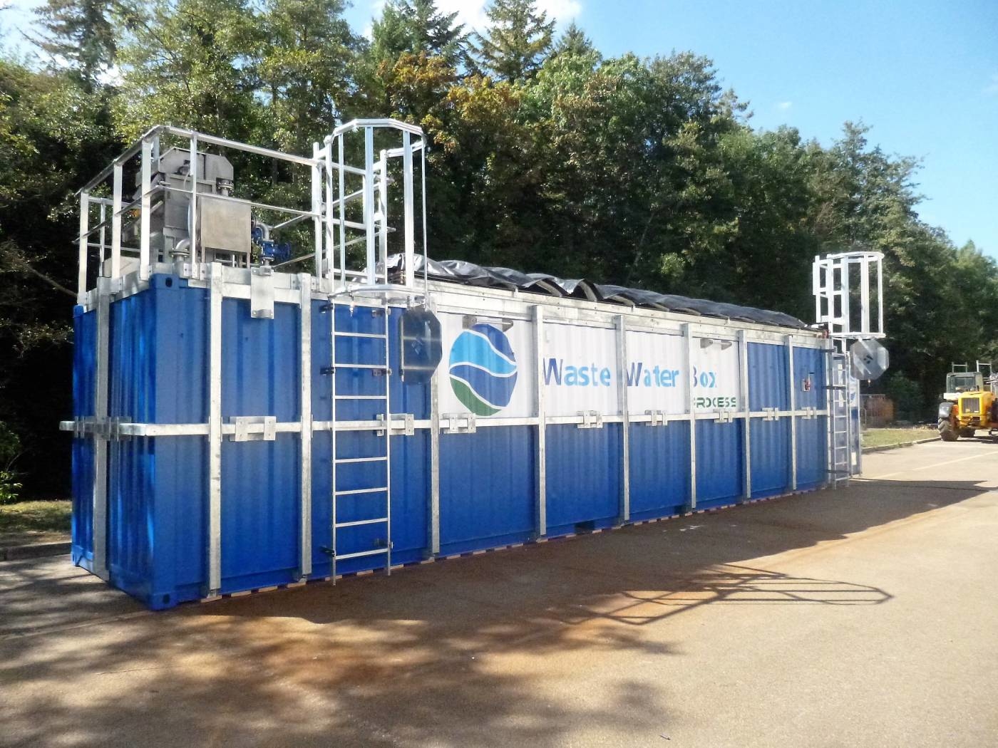 Visuel de Waste Water Box - Série C Station d’épuration compacte intégrée dans des containers maritimes