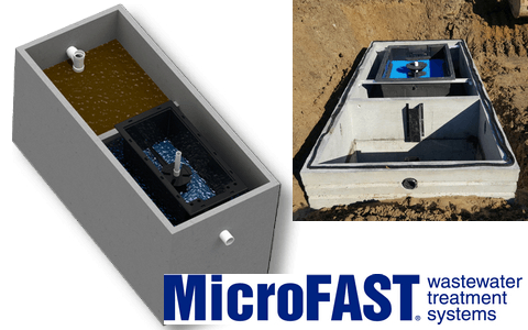 Visuel deMicroFAST ® : Microstations hautes performances  Systèmes de traitement des eaux usées