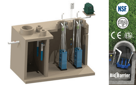 Visuel deBioBarrier ® HSMBR ® : Réutilisation de l’eau à forte charge Traitement & réutilisation de l'eau