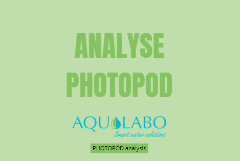 Image de présentation Analyse des paramètres pour la qualité des eaux avec un photomètre numérique, PHOTOPOD, et l'ODEON 