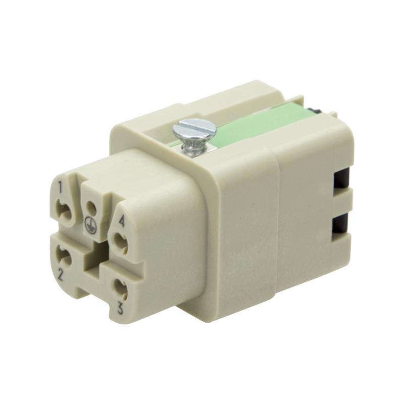 Connecteur HARTING Han DD Femelle à Angle Droit - 72 Broches, 250V, Référence 09162723101
