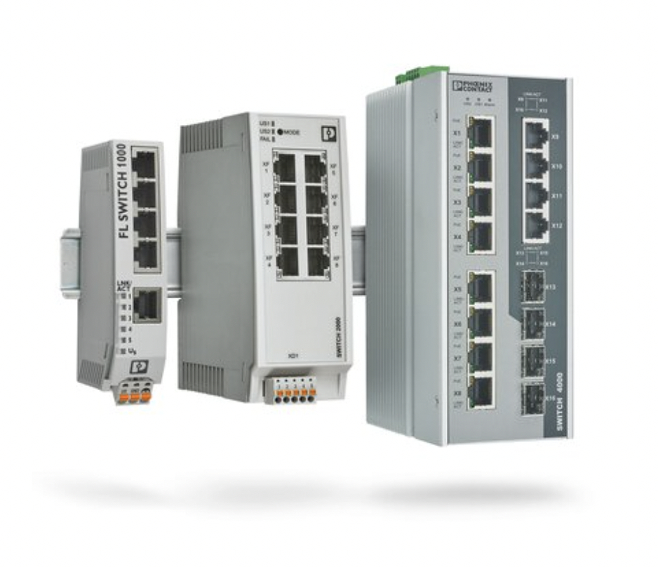 Visuel deSwitchs Ethernet industriels Switchs manageables et non manageables