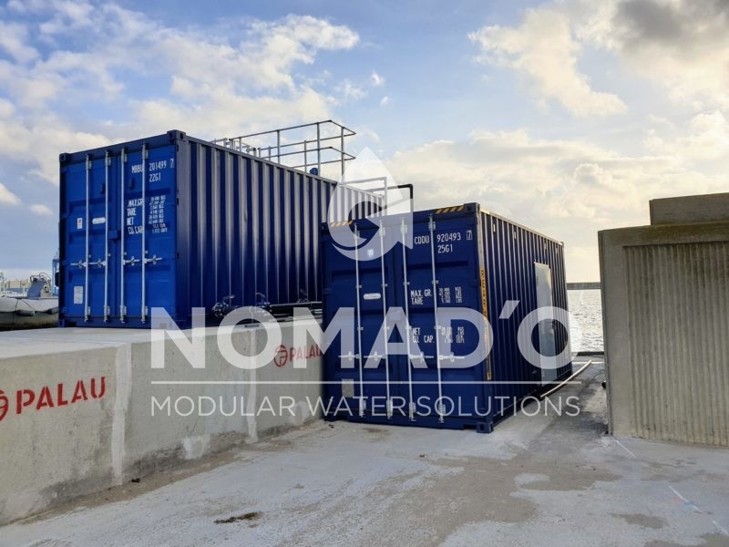 Image de présentation Unité de traitement des eaux de carénage du port de Sète 