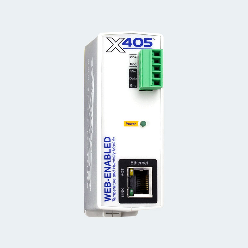 X-405 (Module 16 capteurs de temp/hum via 1-wire) - ControlByWeb ...
