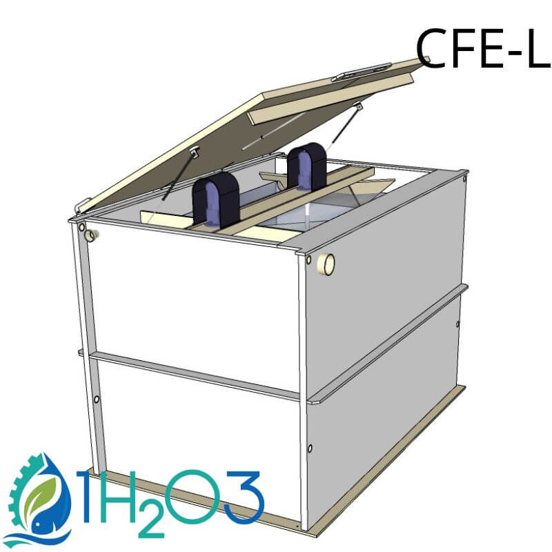 CFE-L : coagulateur floculateur de 12 m3/h pour assainissement