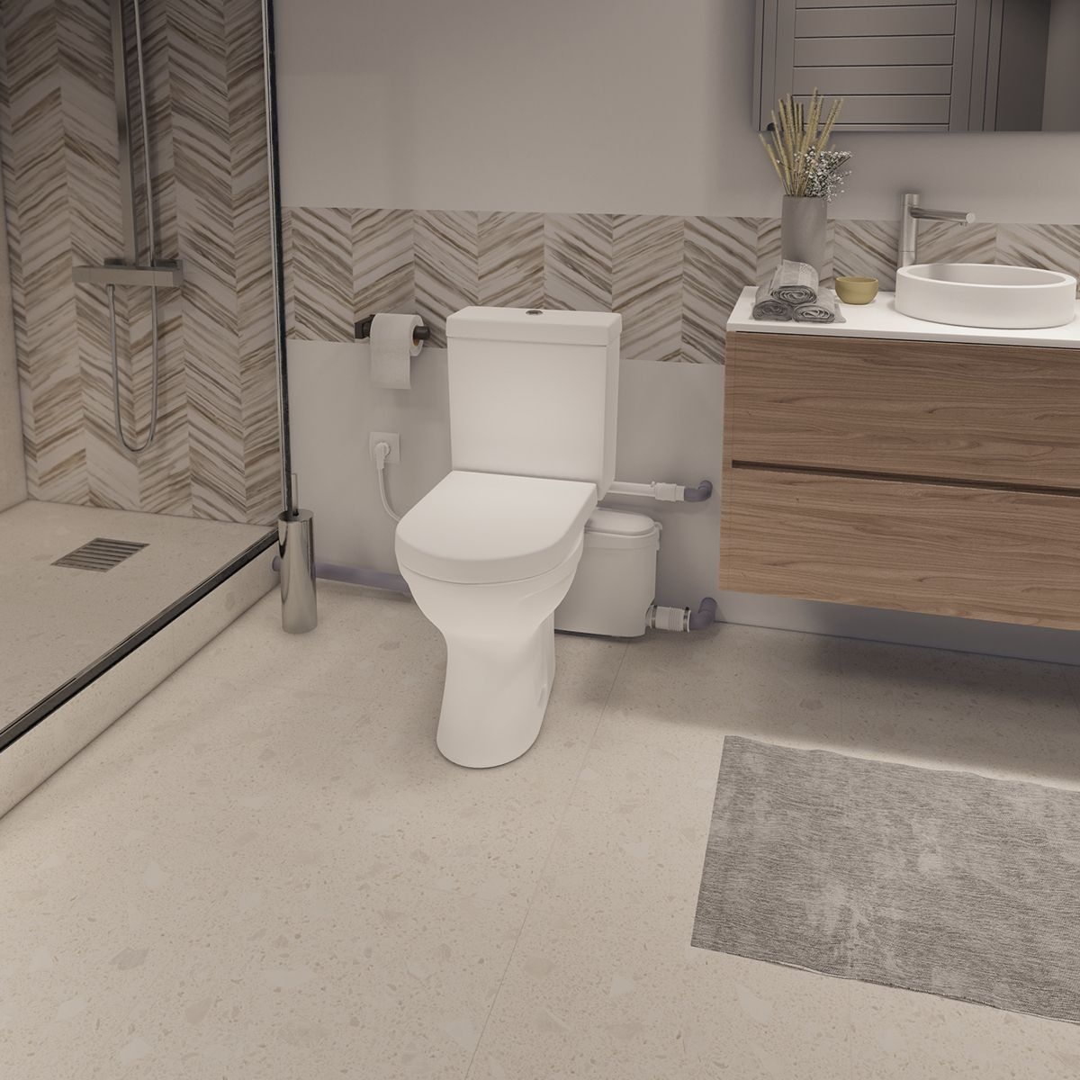 Sanibest Pro (Broyeur pour WC et salle de bain) SFA