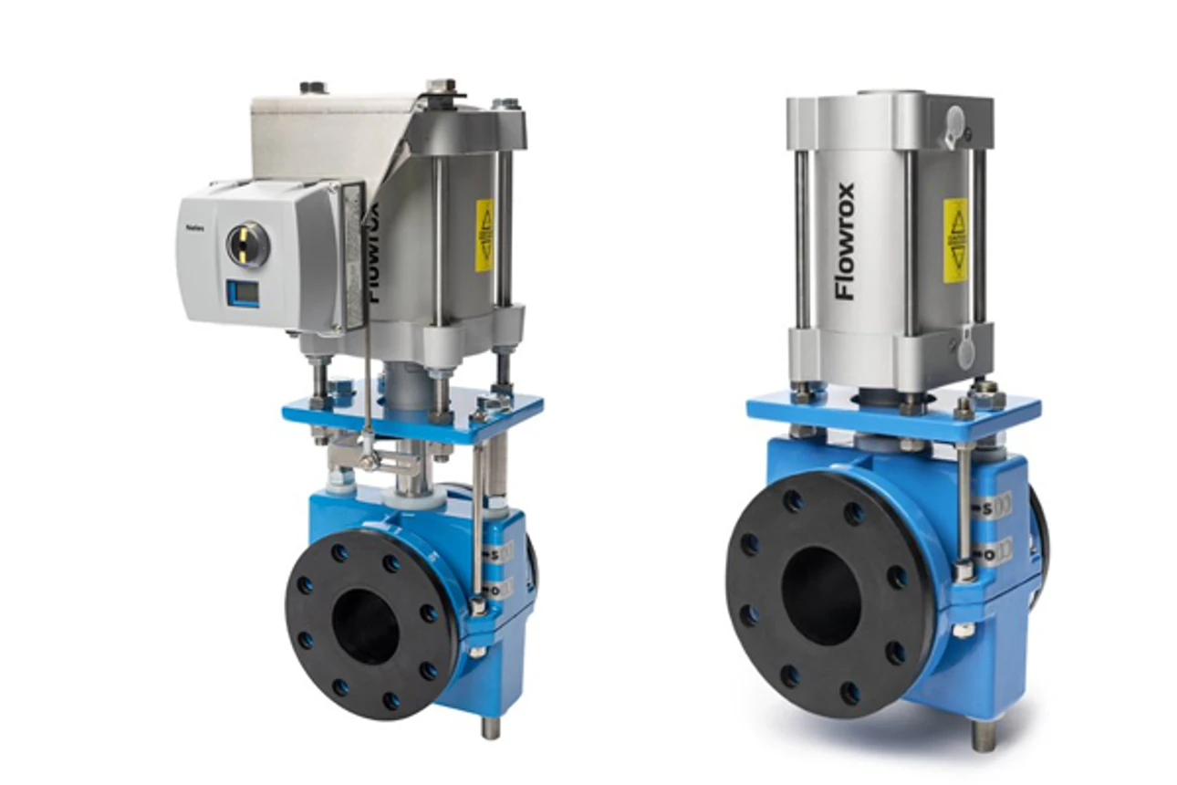 Flowrox heavy duty pinch valves (Valve de contrôle) FLOWROX