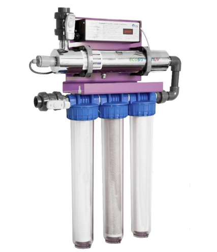 Visuel deSKIDS ECOSTREAM Système de traitement de l'eau par filtration et UV
