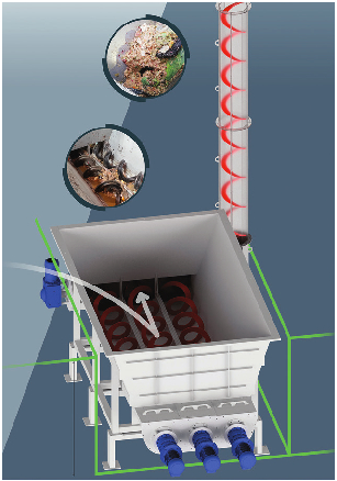 Trémie de dépotage