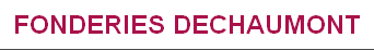 Logo FONDERIES DECHAUMONT