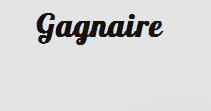 Logo GAGNAIRE