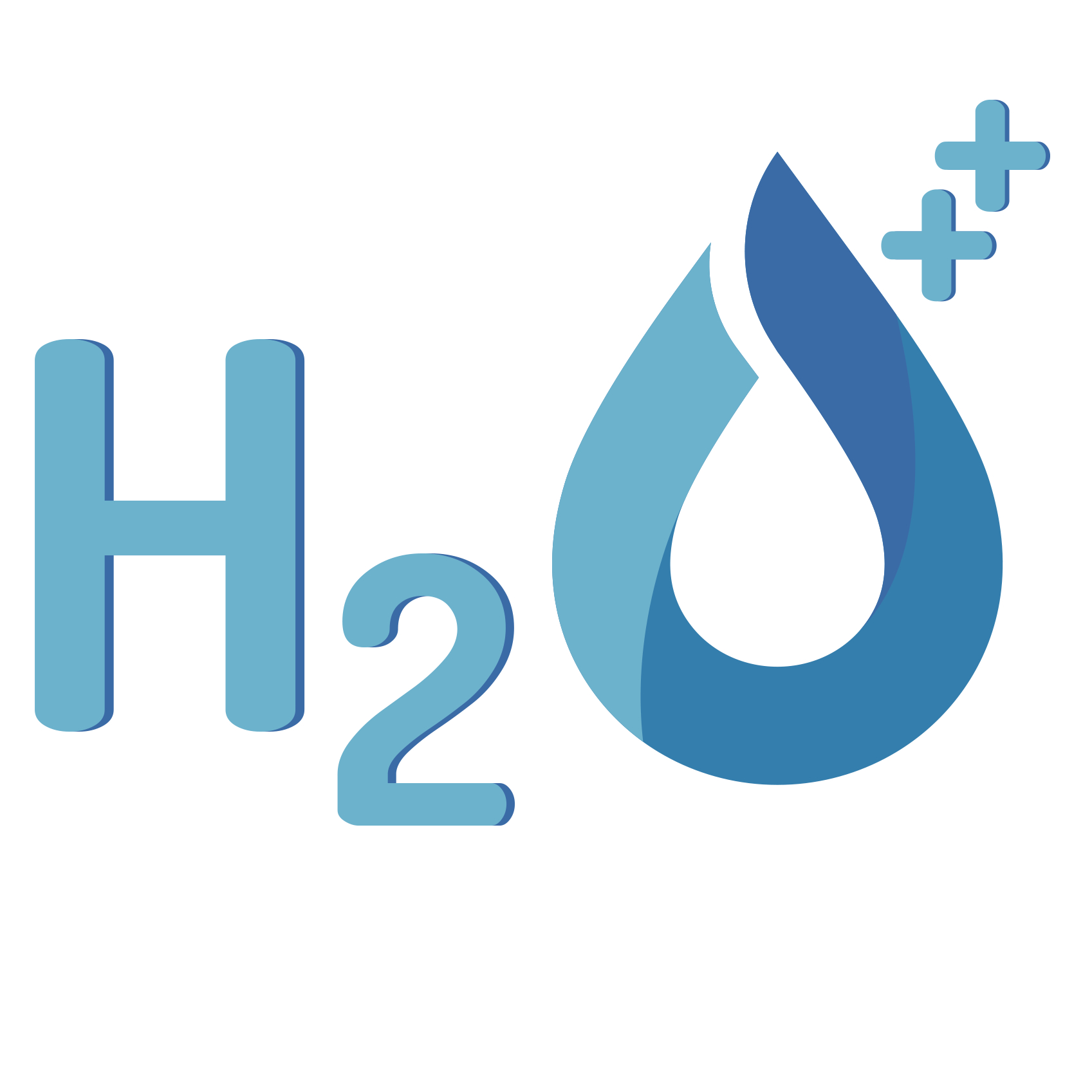 Logo H2o ++